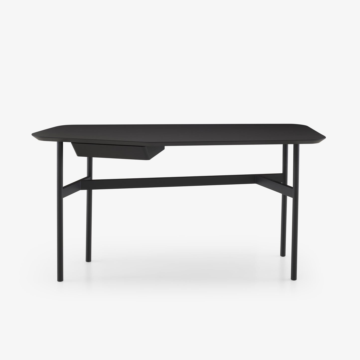 BRIORD - 引き出し付き長方形木製ライティングデスク