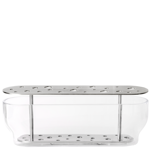 Ikebana Long Vase by Fritz Hansen #Stainless Steel