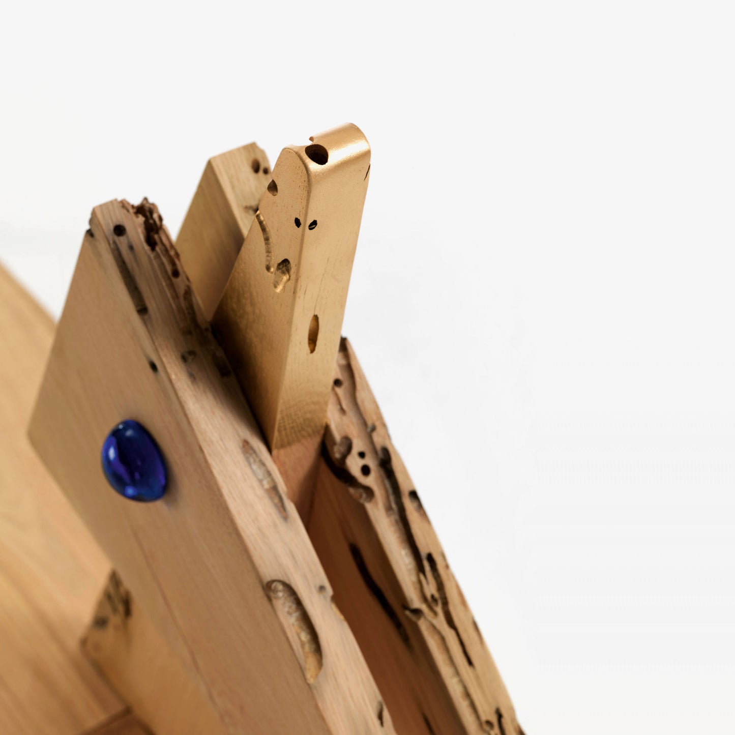 Unicorno - Briccola Solid Wood Bench by Riva 1920