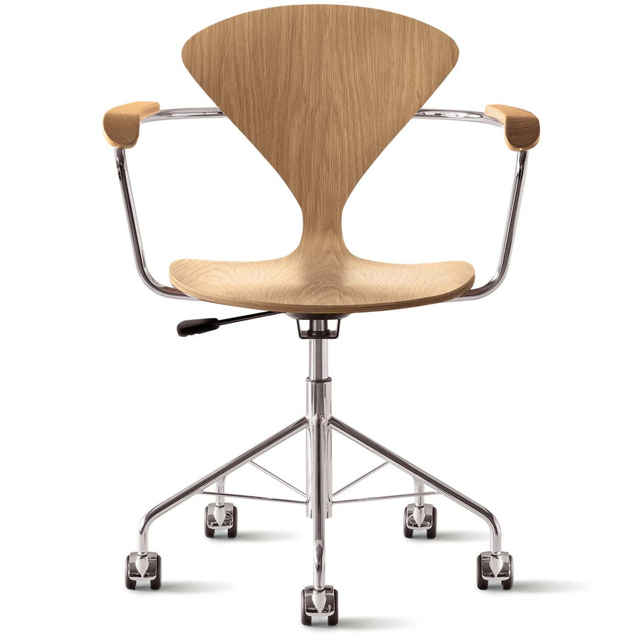 スイベルベースアームチェア - 張り地パッドなし