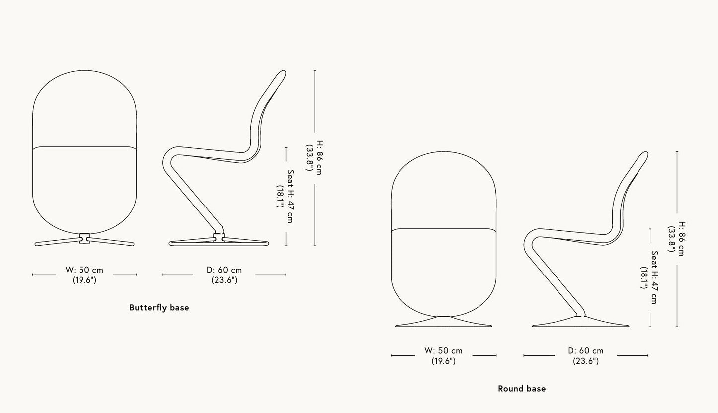 システム 1-2-3 ダイニングチェア スタンダード