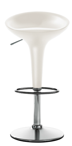 BOMBO - フットレスト付き回転式ABSスツール