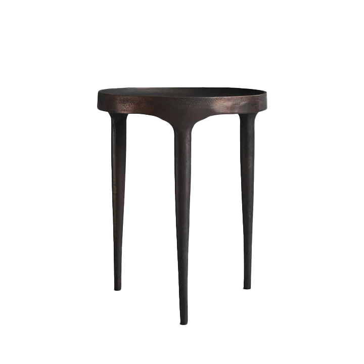 Phantom Tall Cast aluminum Table by 101 Copenhagen #Burn Antique