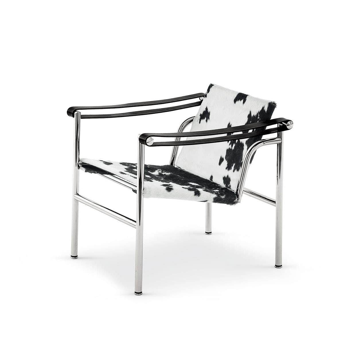 LC1-1 Fauteuil dossier basculantレザーアームチェア