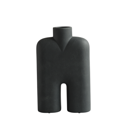 Cobra Tall Medio Ceramic Vase by 101 Copenhagen #Black