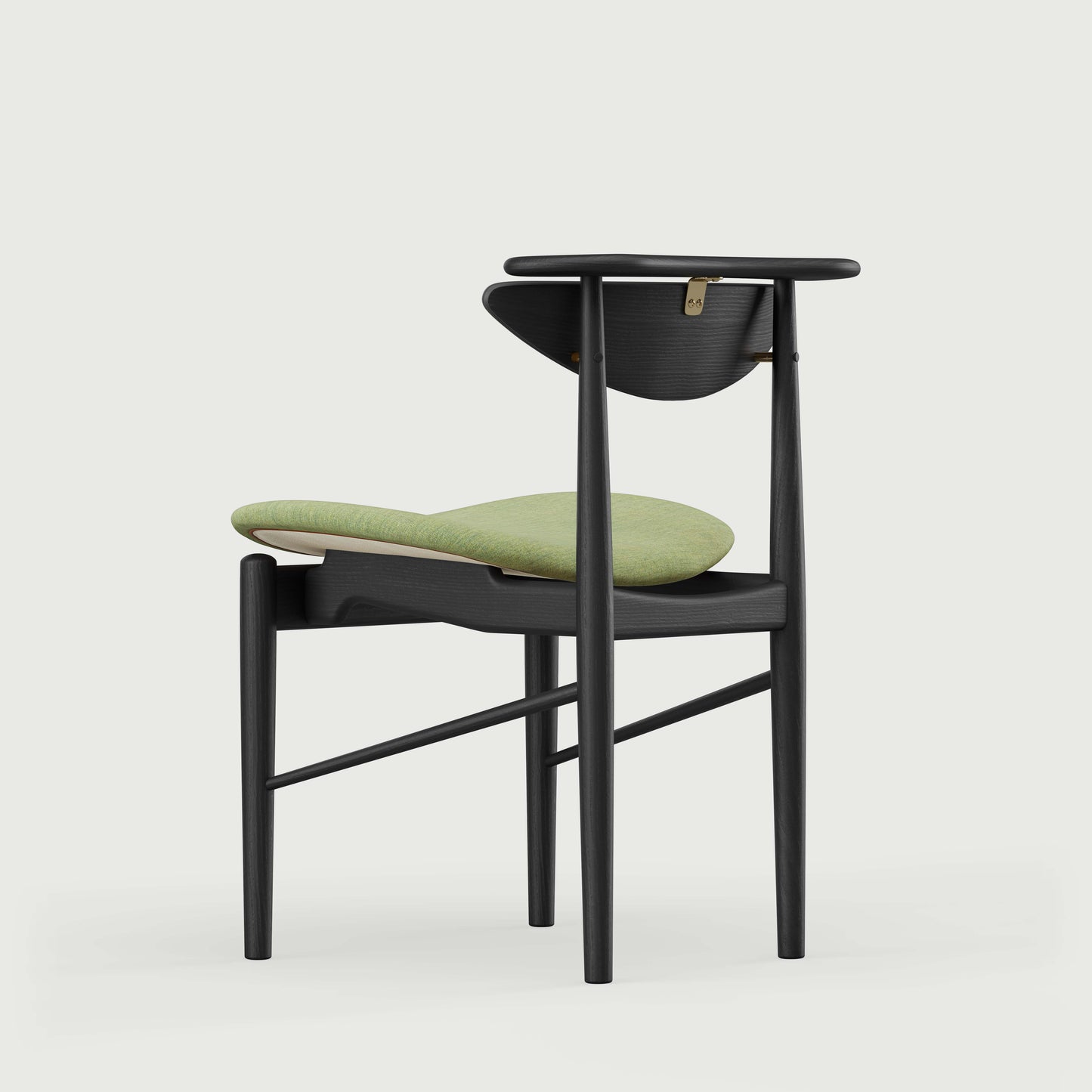 THE READING CHAIR by House of Finn Juhl #Oak Black Painted / Remix | 933