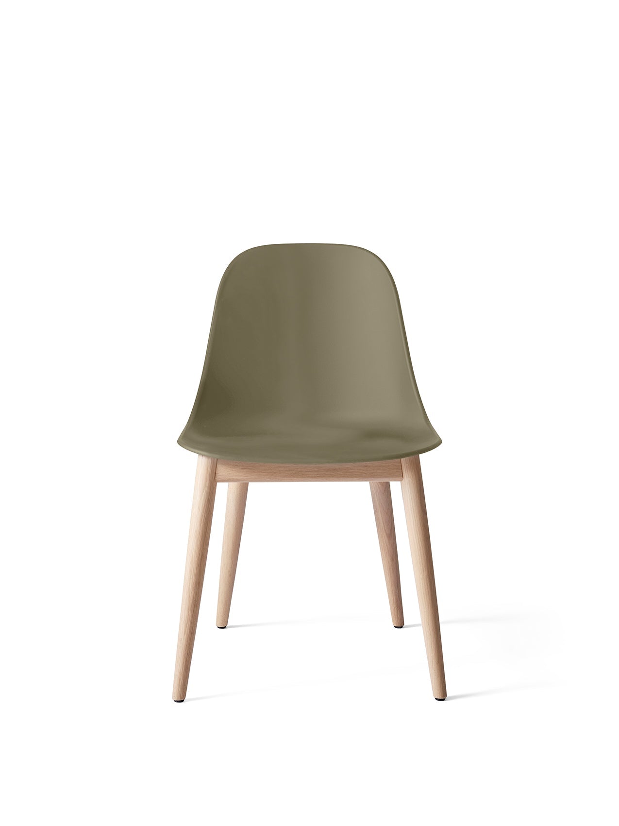 Harbour Side Dining Chair, Oak Base, Plastic by Audo Copenhagen