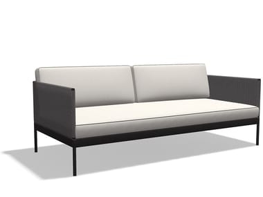 BASKET - 2 seater Batyline¢ç garden sofa by RODA