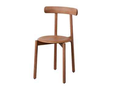 BICE - Stackable ash chair by Miniforms