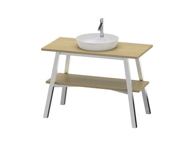 CAPE COD - Solid wood vanity unit by Duravit