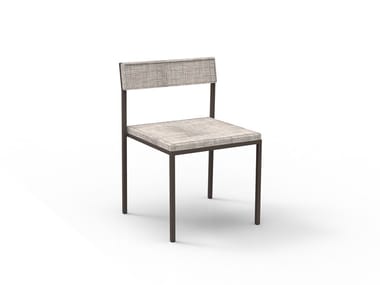 CASILDA - Stackable garden chair with integrated cushion by Talenti