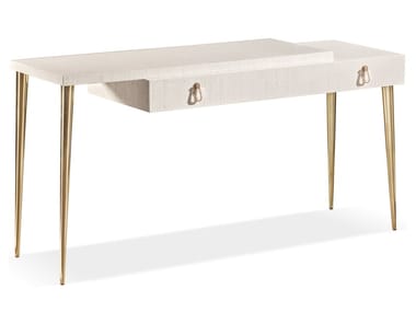 CITY - Rectangular writing desk with drawers by Cantori