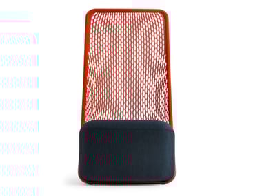 CRADLE - High-back technical fabric armchair by Moroso