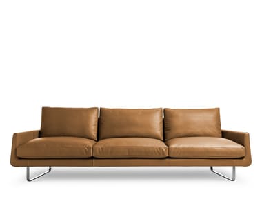 JOSHUA - 3 seater leather sofa by I 4 Mariani
