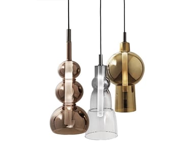 KALGAN - LED glass pendant lamp by Visionnaire