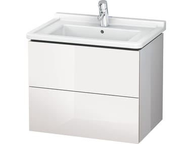 LC 6264 - Wall-mounted vanity unit with drawers by Duravit