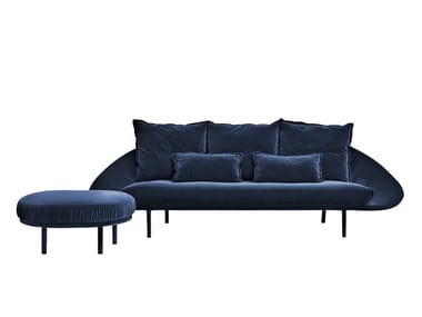 LEM - 3 seater fabric sofa by Miniforms