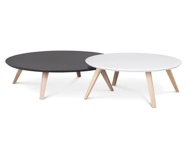 OBLIQUE - Round coffee table by Prostoria