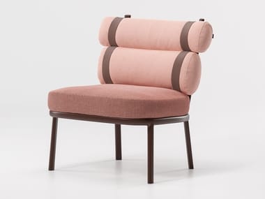 ROLL - Club fabric garden armchair by Kettal