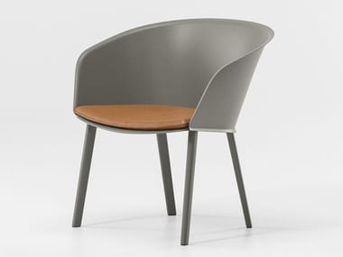 STAMPA - Garden aluminium easy chair by Kettal