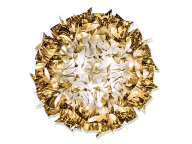 VELI LARGE GOLD - Goldflex¢ç wall lamp / ceiling lamp by Slamp