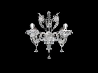 AGADIR - Venetian crystal wall lamp by Barovier&Toso
