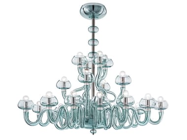 BISSA BOBA - Venetian crystal chandelier by Barovier&Toso