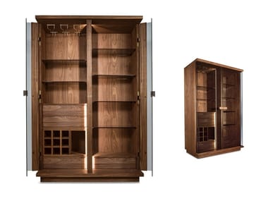 CAMBUSA EVO/JUMBO - Multifunctional storage unit in blockboard by Riva 1920