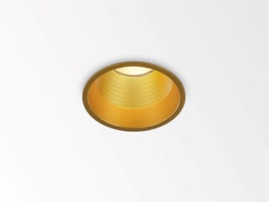 DEEP RINGO RIBS IP - Recessed LED round spotlight by Delta Light