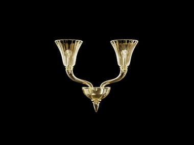 DEGAS - Venetian crystal wall lamp by Barovier&Toso
