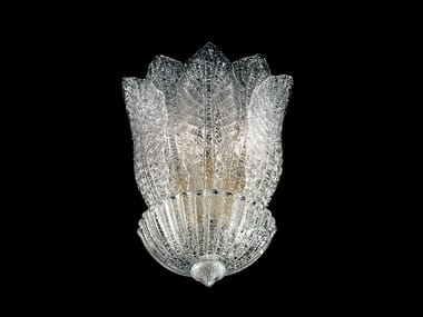 EXCELSIOR - Venetian crystal wall lamp by Barovier&Toso