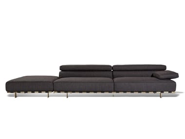 MONTPARNASSE - Sectional fabric sofa by Visionnaire