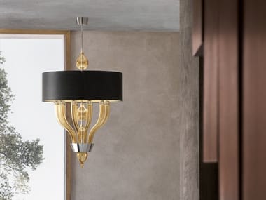 PANDORA - Venetian crystal pendant lamp by Barovier&Toso