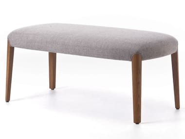 BELLEVUE 10 - Backless fabric bench seating by Very Wood