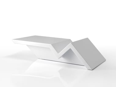 REST - Garden side table by Vondom