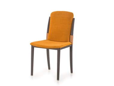 ZERO - Fabric chair with integrated cushion by Turri