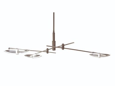 ZERO - Metal chandelier by Turri