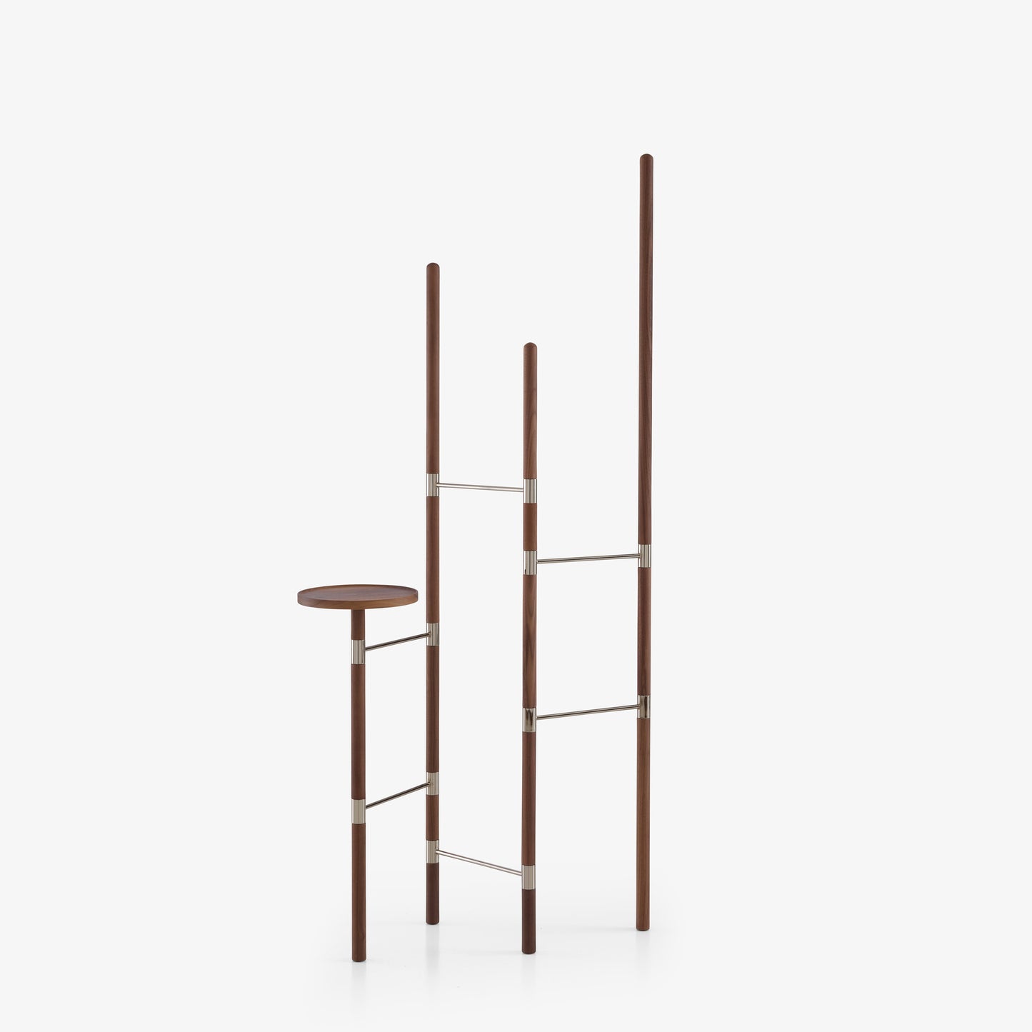 Estenda - Clothes stand walnut / ニッケル