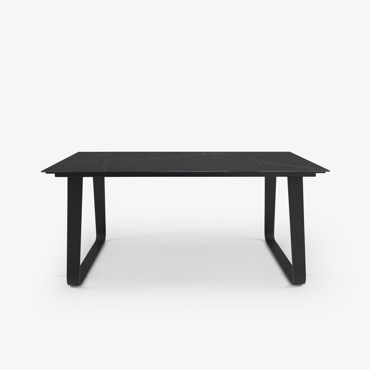 VILNA - Rectangular porcelain stoneware ダイニングテーブル