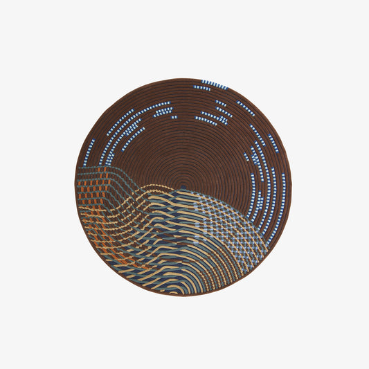 ノクタンビュール - パターン柄ラウンドラグ