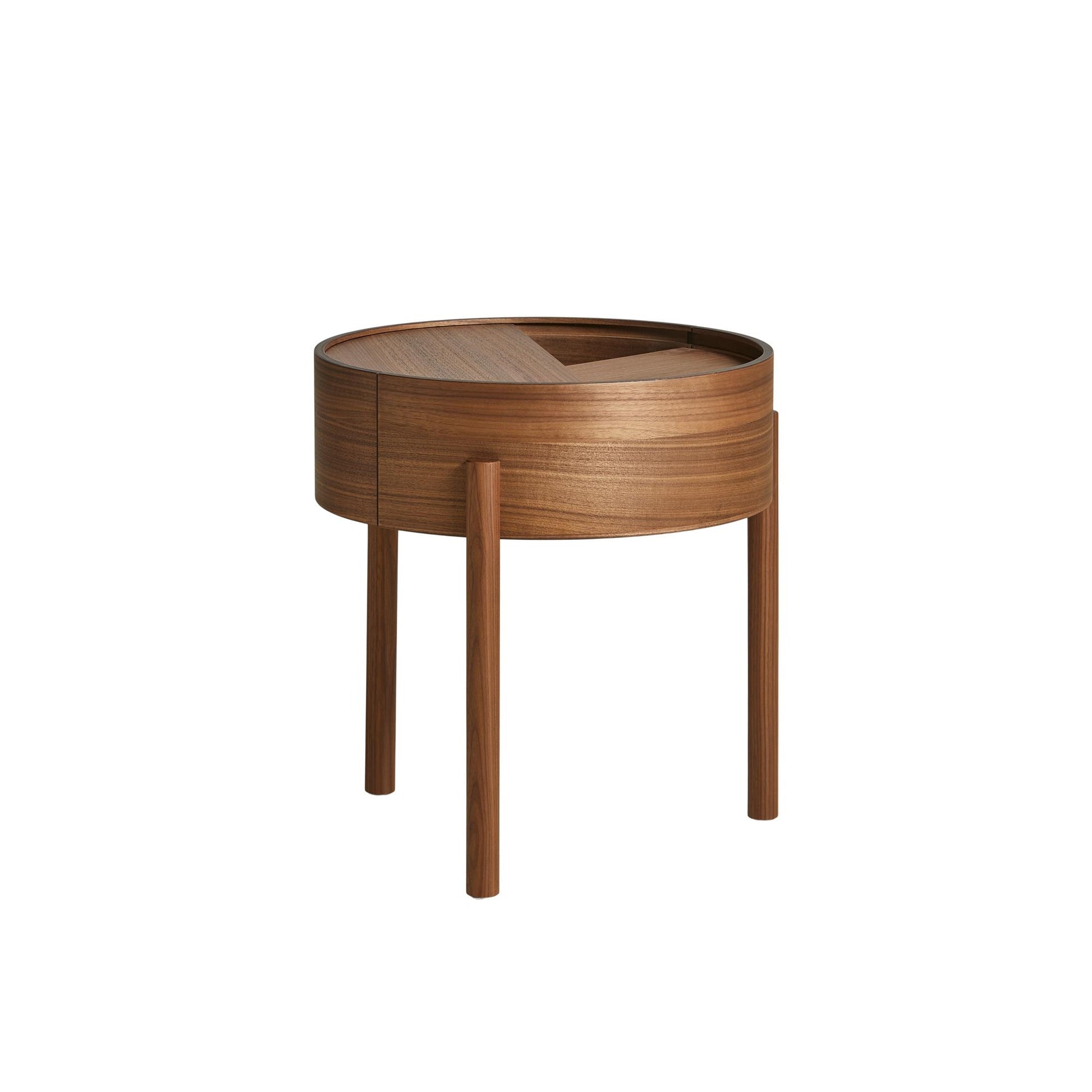 Arc Coffee Table Ø42 by WOUD #Walnut
