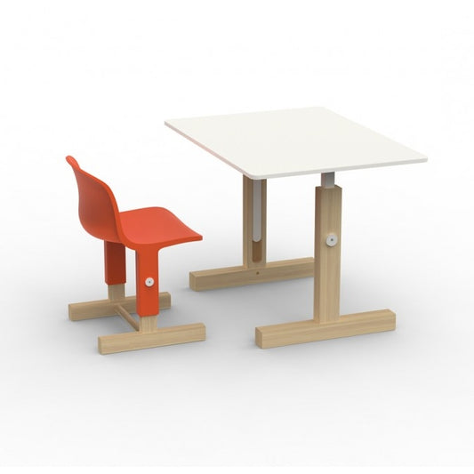 LITTLE BIG - Adjustable HPL kindergarten desk (リクエスト情報)