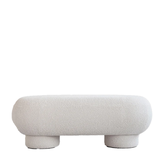 Big Foot Bouclé Bench by 101 Copenhagen #Off White (CPH 900)
