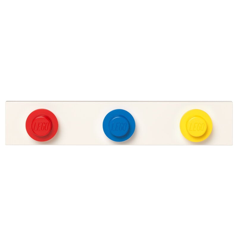 Lego Wall Hanger Rack by Room Copenhagen #red - blue - yellow #