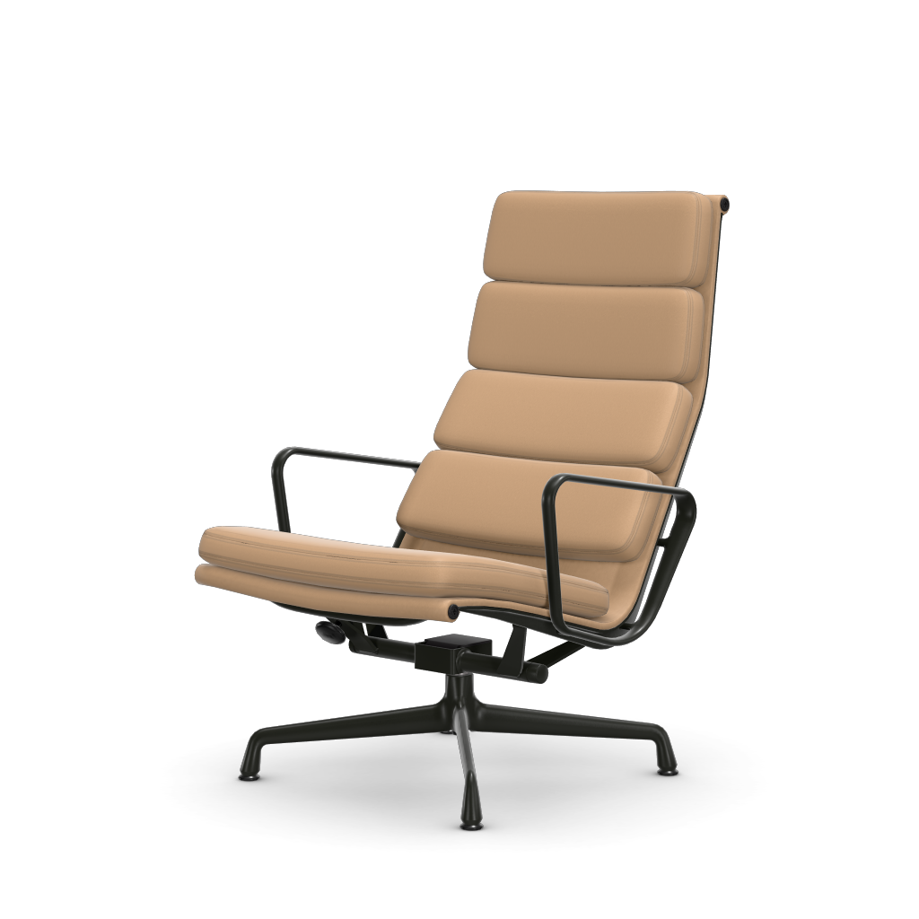 ソフトパッドチェア EA 222 – ラウンジ（カバーマテリアル：ファブリックレザープレミアムF）
