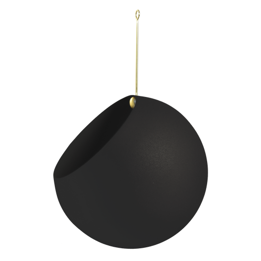 GLOBE Hanging Flowerpot 32 cm by AYTM #Black