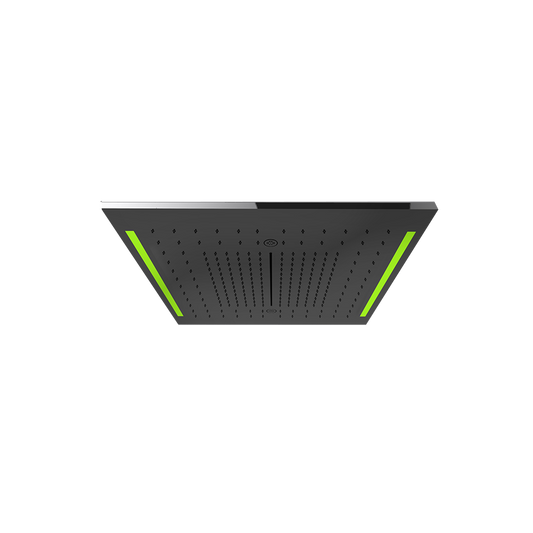 Colour - Built-In Square Waterfall Shower by Gessi