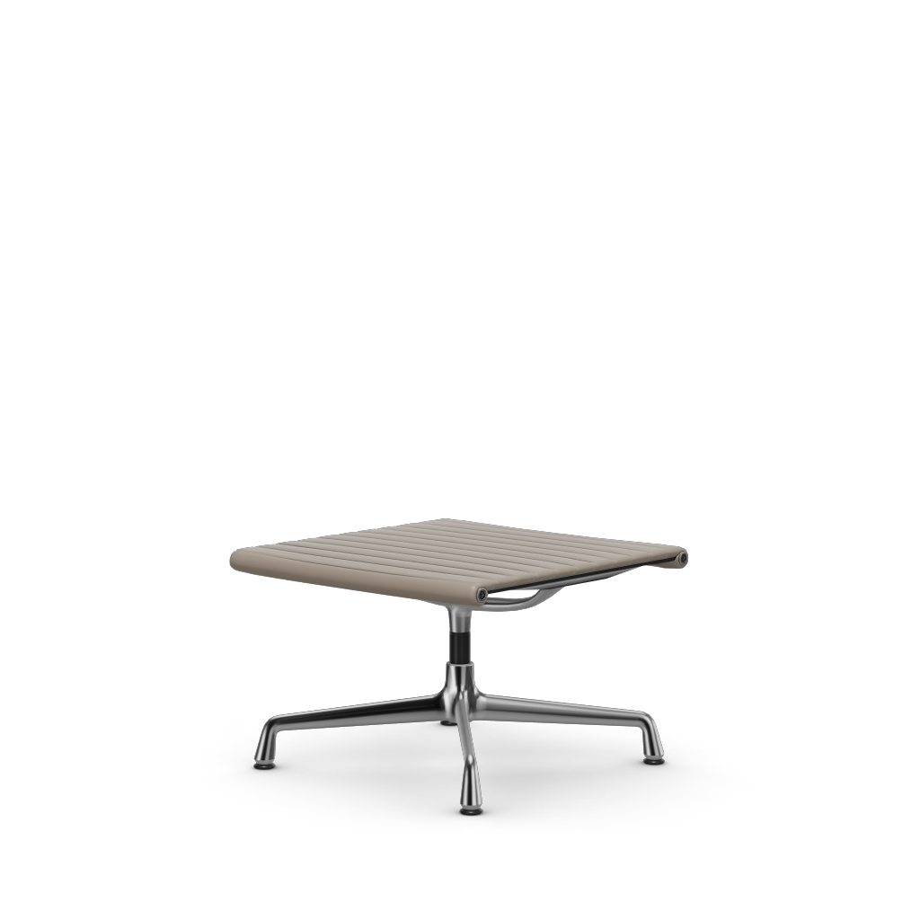 アルミニウムチェア EA 125 – ラウンジ（カバーマテリアル：ファブリックレザー）