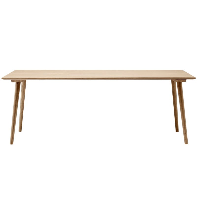 In Between SK5 table 90x200 cm by &Tradition #lacquered oak #