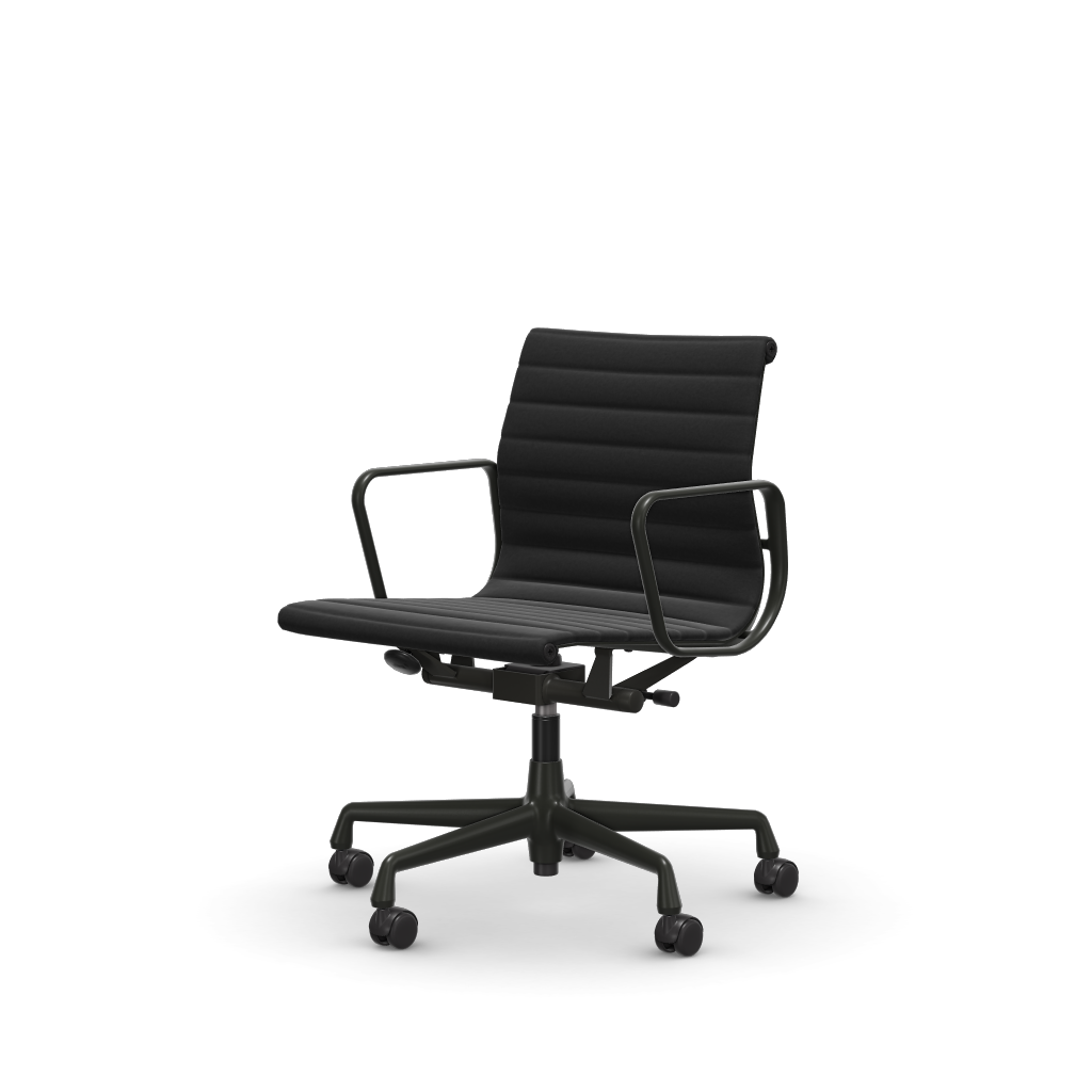 アルミニウムチェア EA 118 – ワーク（カバーマテリアル：ファブリック ホプサック）